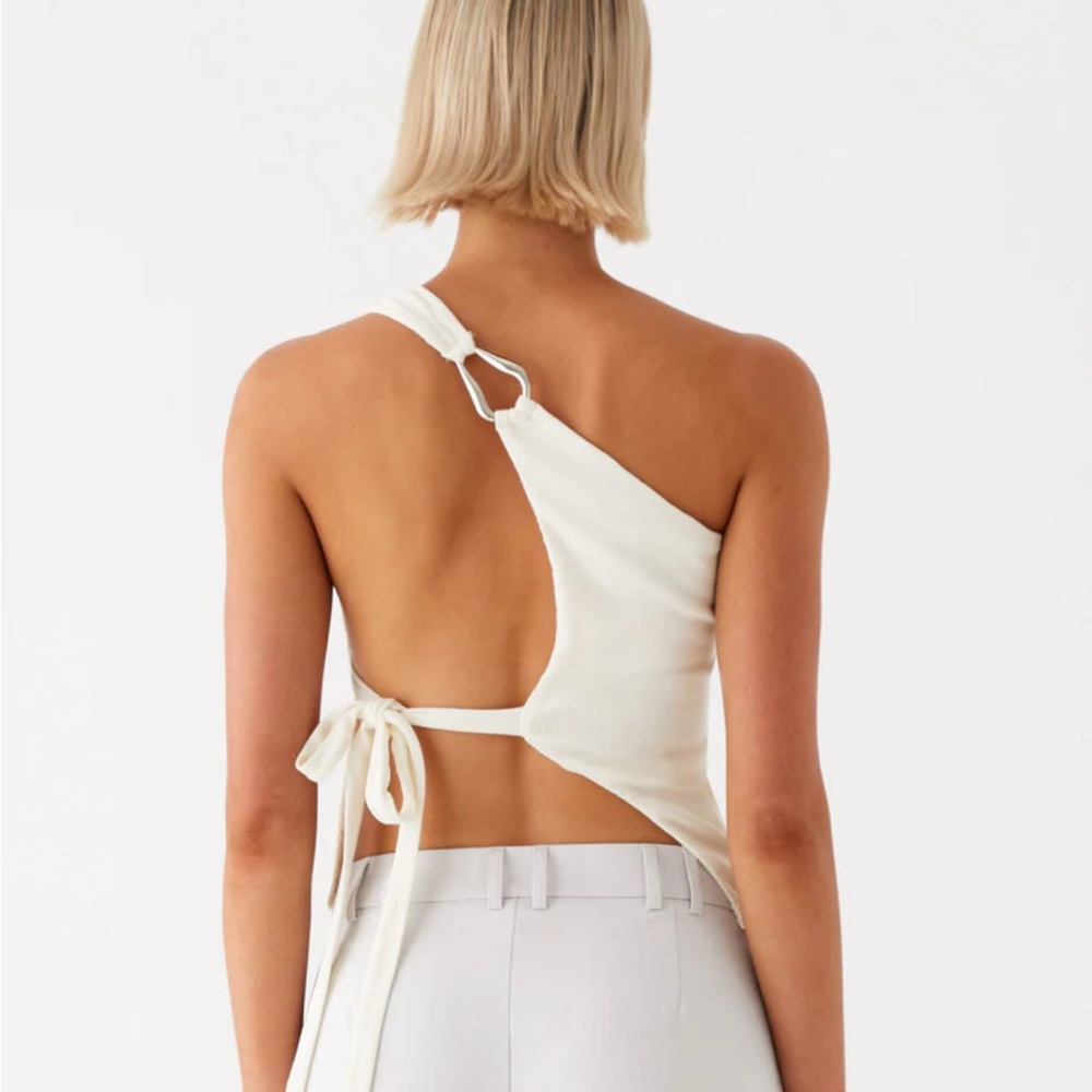 Peppermayo Safiya One Shoulder Top NWT